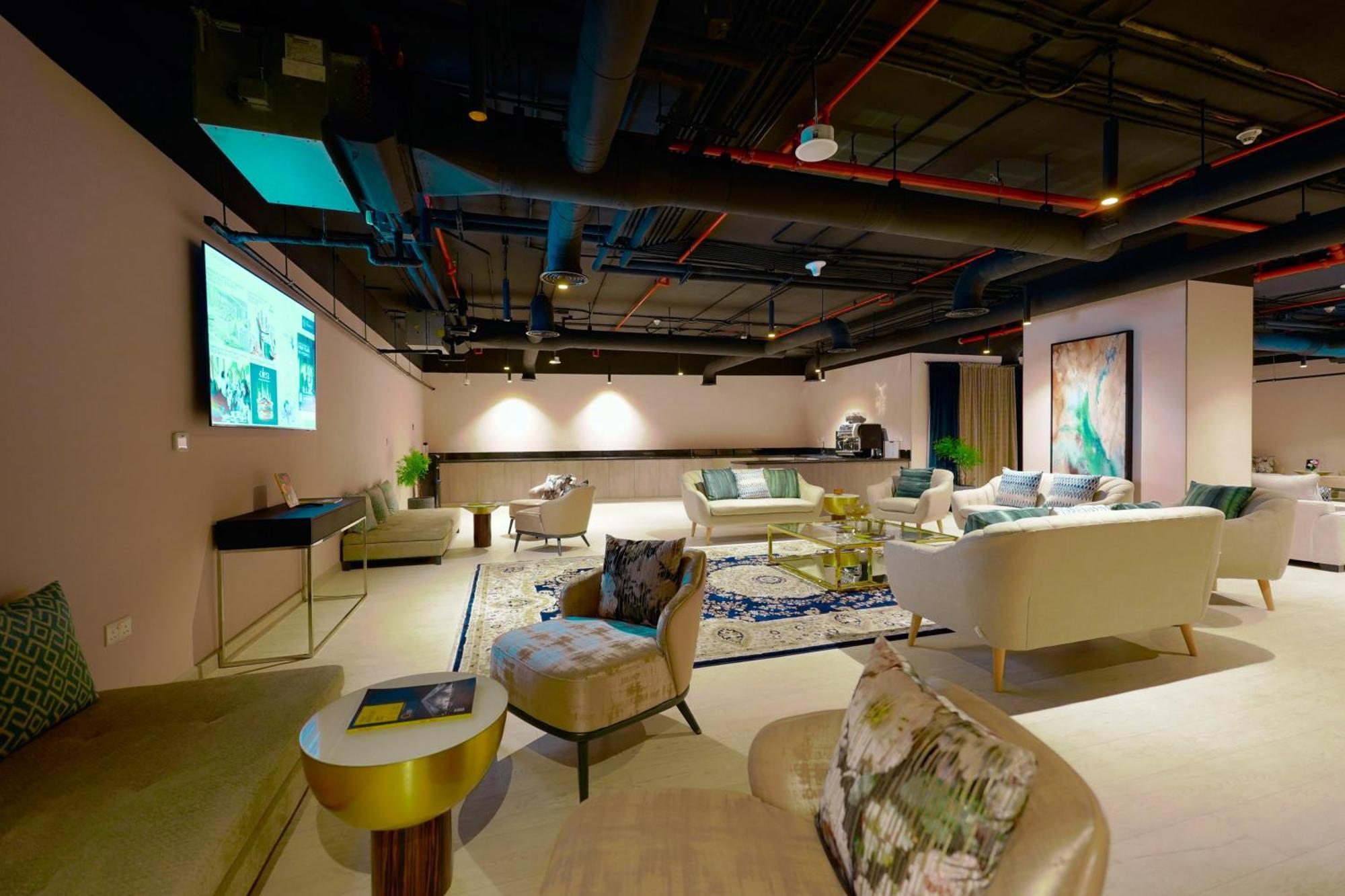 Steigenberger Residence 도하 외부 사진 The lounge at the airport